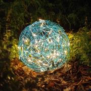 LED LED design bal Galax Fun, Ø 30 cm, blauw