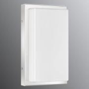 Buitenwandlamp Julea, roestvrij staal, glas, E27