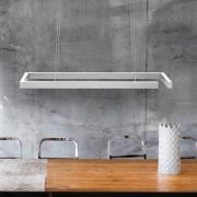 LED hanglamp Marisa-60, mat nikkel, 60 x 20cm