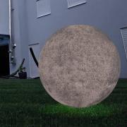 Lichtbol met grondspies, graniet, Ø 77cm