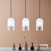 Hanglamp Cope met frosted glas 3-lamps