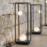 Karman Abachina LED vloerlamp IP65 103cm zwart