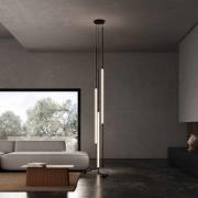 Karman Leda LED hanglamp, 3-lamps, 20x100cm