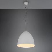 Hanglamp Tilda, 1-lamp, grijs, Ø 40 cm