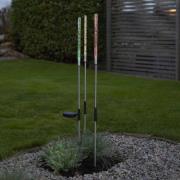 LED solarlamp Bubbly per set van 3, meerkleurig