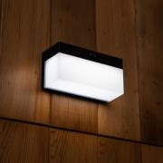 LED buitenwandlamp op zonne-energie Fran, CCT