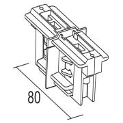 Ivela elektronische lengteverbinder, zwart