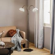 Vloerlamp Antica in landhuisstijl, 2-lamps
