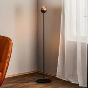 Vloerlamp Midnight in zwart met LED lamp