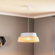 Hanglamp Galaxy Soft Nature, blauw/bruin