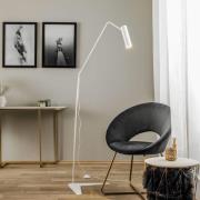 Eye Super vloerlamp met beweegbare kop, wit