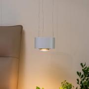 Arcchio LED hanglamp Rotari, lens, downlight, wit