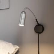 Neo! Flex Hotel II LED wandlamp, alu/zilver