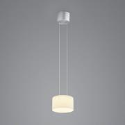 BANKAMP Grand Opal hanger, 1-lamp, Ø 20 cm, aluminium