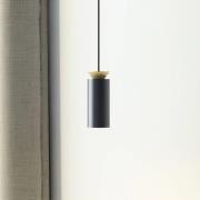 LED hanglamp Triana, 1-lamp, zwart/goud