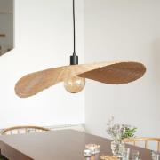 Hanglamp Rayo van bamboe, naturel