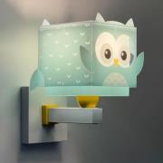 Dalber Little Owl kinder-wandlamp met uilenmotief