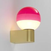 MARSET Dipping Light A1 LED wandlamp, roze/goud