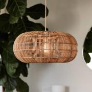 PR Home Zuri hanglamp van rotan, Ø 51 cm