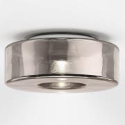 serien.lighting Curling S plafond 2.700K glas zilver