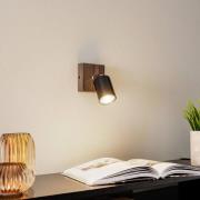 Envostar Alara wandspot 1-lamp grenen notenhout