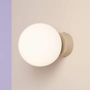 Wandlamp Joel, beige/wit, 1-lamp