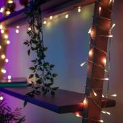 Slim LED lichtgordijn Twinkly voor App, RGBW