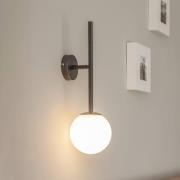 Rune wandlamp met glazen bol, 1-lamp