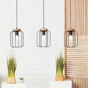 Hanglamp Tosh 3-lamps lineair