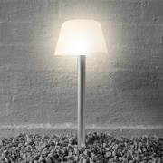 Eva Solo SunLight solar-grondspies lamp, opaalwit