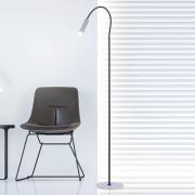 Paul Neuhaus Pure-Gemin LED vloerlamp zilver