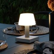 LED tafellamp Monaco voor buiten accu, wit