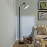 Vloerlamp Matlock, hoogte 158 cm, grijs/zwart