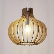 Hanglamp Lindby Sina, Ø 35 cm, hout, E27