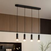 Lindby Fipas hanglamp zonder kap, 4-lamps
