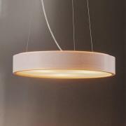 Hanglamp Kerio, Ø 47 cm, wit