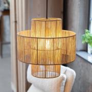 Soga hanglamp, stekker, naturel, jute, Ø 40 cm