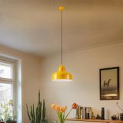 Hanglamp Mille, 1-lamp, mosterdgeel