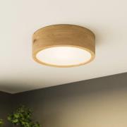 Envostar Kerio plafondlamp, Ø 27 cm, eiken naturel