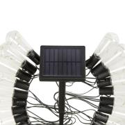 LED-zonnelichtketting DecoBulb, 20-delig, transparant, IP44