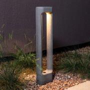 Totem LED tuinpadverlichting, grijs, beton, hoogte 61,1 cm