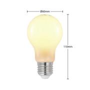 LED lamp E27 4W 2.700K dimbaar, opaal