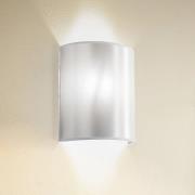 Wandlamp Satin van Atlas, wit/goud