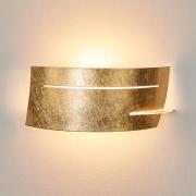 Keyron - gouden wandlamp met matte finish