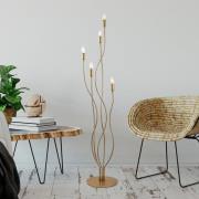 Vloerlamp Bonibon 13237 goudkleurig metaal hoogte 160 cm 5-lamps