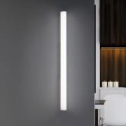 Pirgos LED wandlamp, 100 cm breed, wit, kunststof