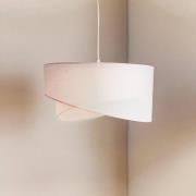 Hanglamp Cello, grijs/roze