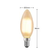 LED lamp E14 4W 2.700K kaars, dimbaar, mat