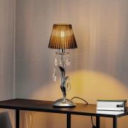 Jacqueline tafellamp, 1-lamp, zwart