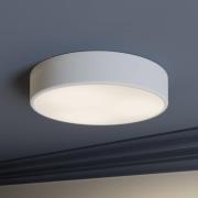 Cleo plafondlamp, Ø 40 cm, IP20, wit, metaal, E27